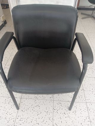 Sillón de peluquería negro (2 unidades)