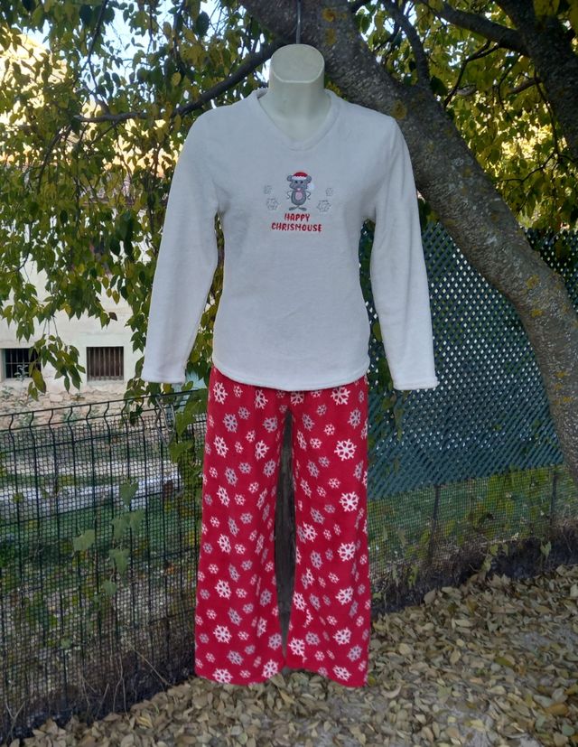 Pijama Mujer Invierno Talla S