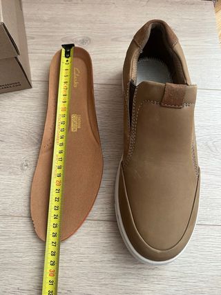 Mocasines Clarks Mapstone Step Piel Talla 41