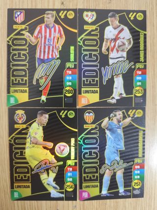 Cromos Adrenalyn 24-25 Edición Limitada con Firma