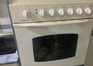 Horno y vitrocerámica 4 fuegos