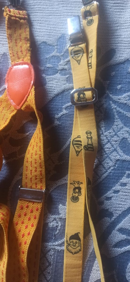 Tirantes amarillos para niño