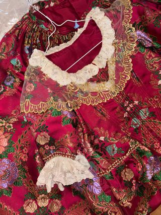 Traje de Fallera Rojo para niña