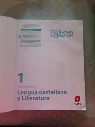 Lengua castellana y Literatura. 1 Bachillerato....