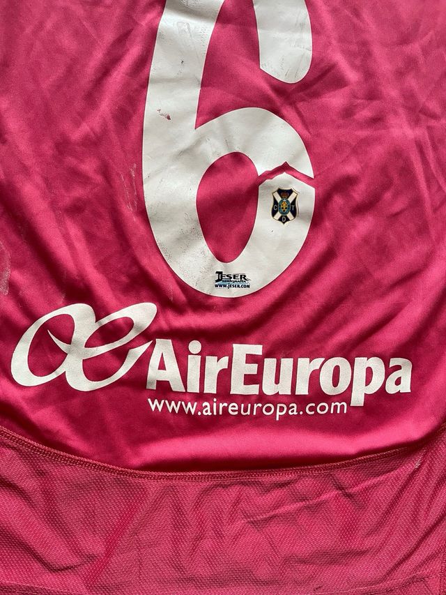 Camiseta Match Worn Iñigo Ros Tenerife