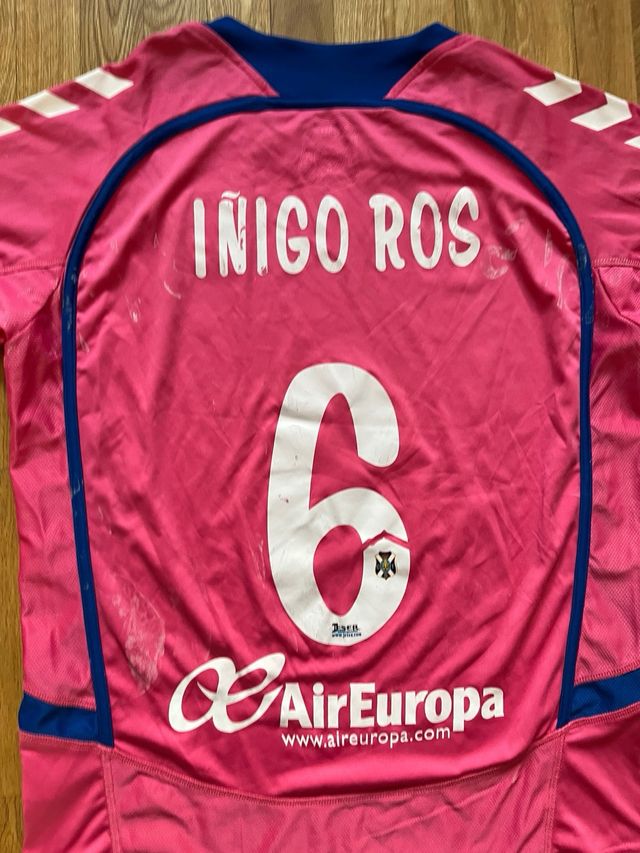 Camiseta Match Worn Iñigo Ros Tenerife