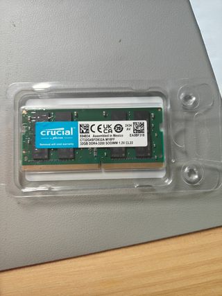 Crucial 32GB DDR4 3200 SODIMM RAM