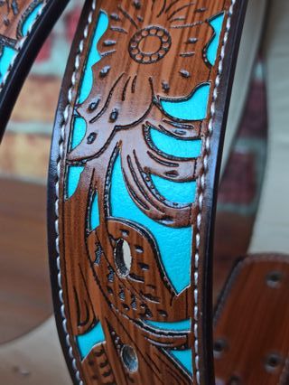 Cintura cowgirl turquoise