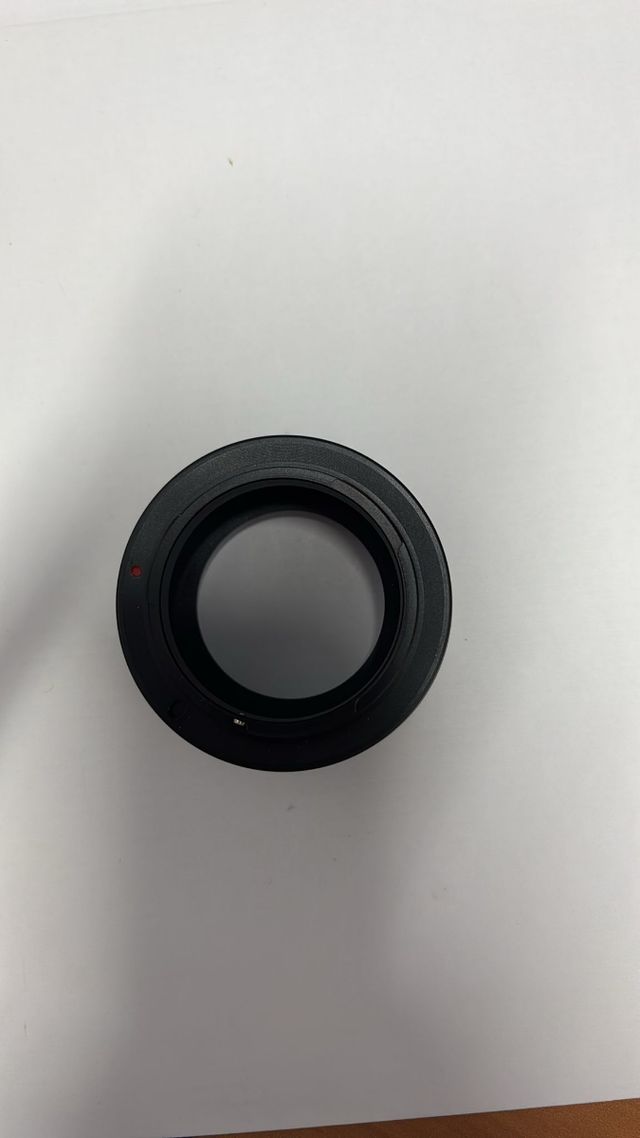 Adaptador de objetivo M42 a cámara Canon EF-M