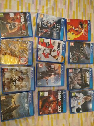 PS4 1TB Negra + 2 Mandos + Juegos