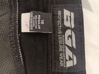 Pantalón vaquero moto mujer BGA