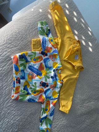Cortavientos y sudadera infantil 86 cm