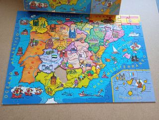 Puzzle Geográfico España y sus Autonomías