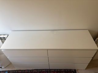 Cómoda/canjones Ikea Malm Blanca