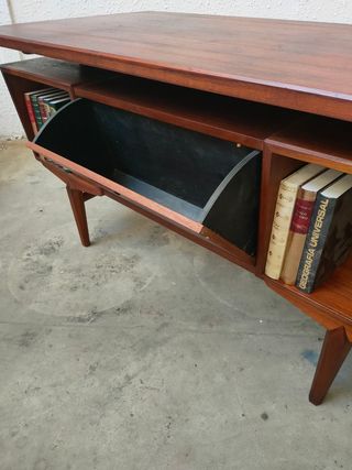Escritorio Teca Dinamark Mid Century