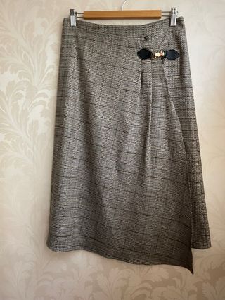 Falda MIDI Pedro del Hierro cuadros