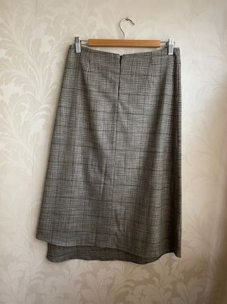 Falda MIDI Pedro del Hierro cuadros
