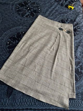 Falda MIDI Pedro del Hierro cuadros