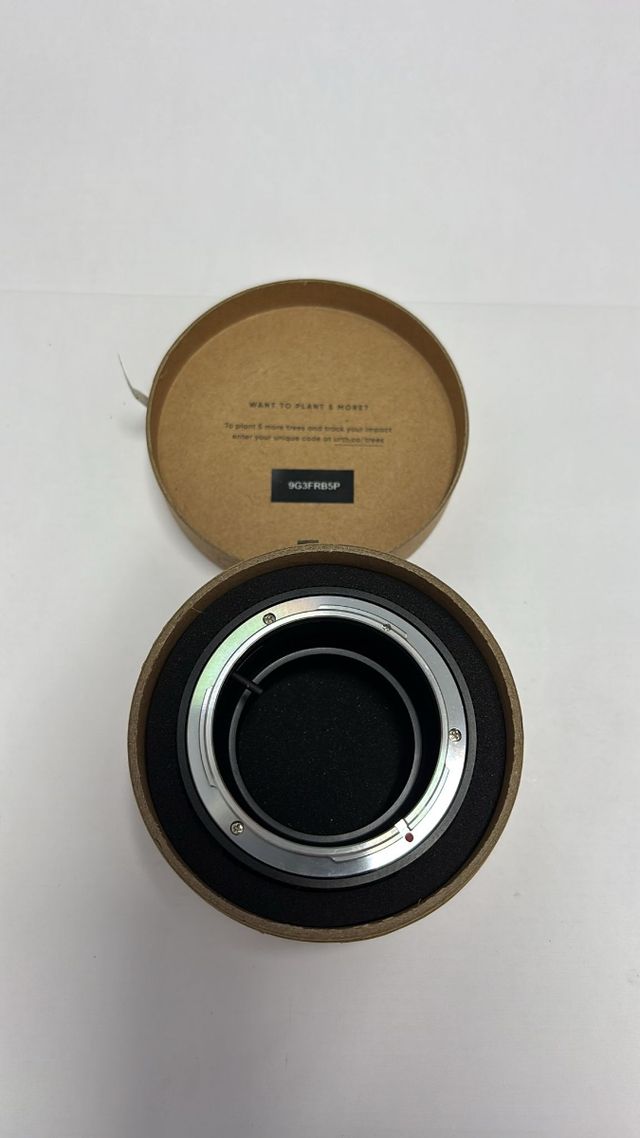 Adaptador de objetivo Canon FD a cámara Canon EF-M