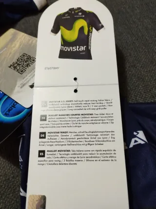 Conjunto ciclista Movistar