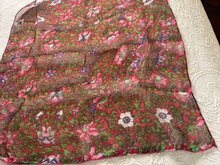 Pañuelo de cuello estampado floral
