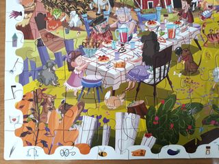 Puzzle Detective La Granja Ludattica 108 Piezas
