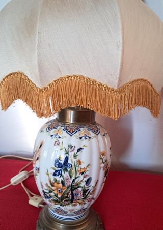 Lampada vintage decorata