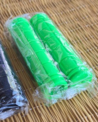 Lote de Puños Goma Negro y Verde