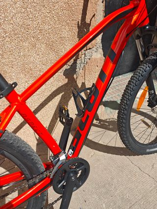 Bicicleta Scott Roja