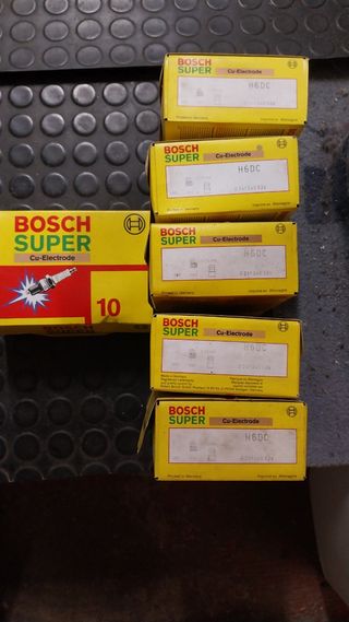 Bujías Bosch W7DC/W8BC/H6DC para coches clásicos