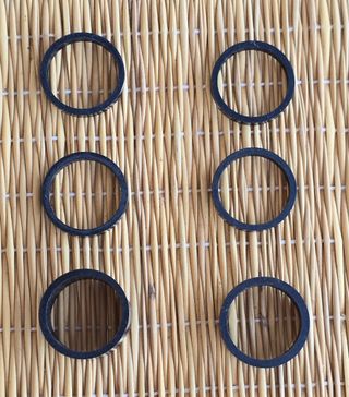 Lote espaciadores carbono bici