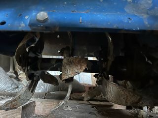 Motocultor con aperos