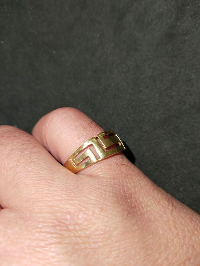 Anillo oro 375