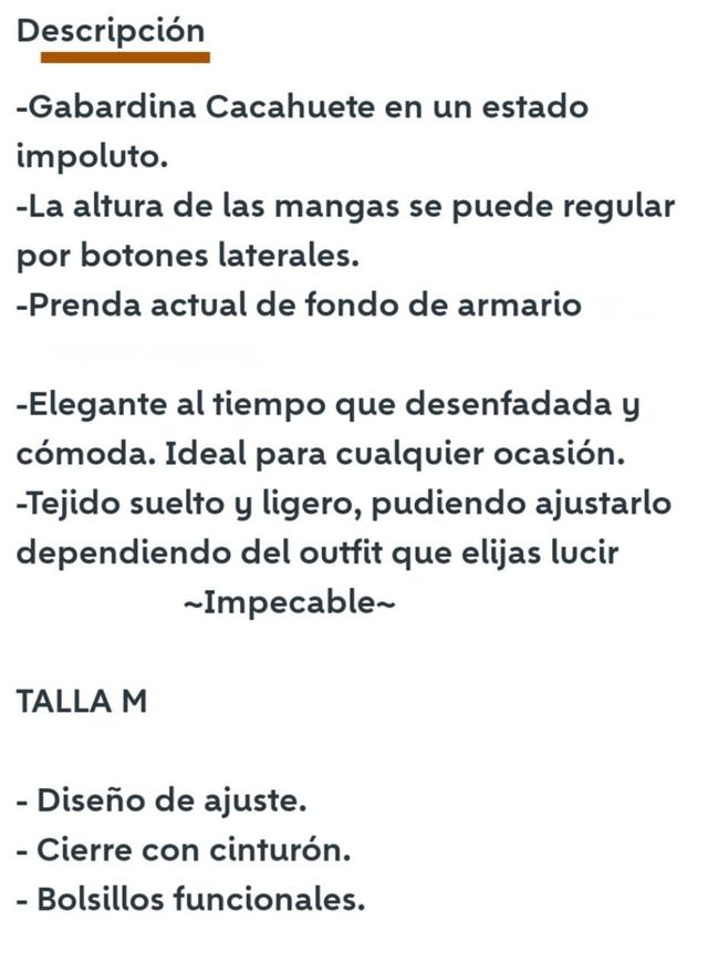 Trench coat regolabile