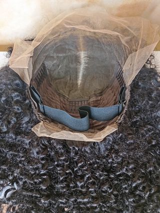 Peluca Pelo Natural Rizado Alta Calidad