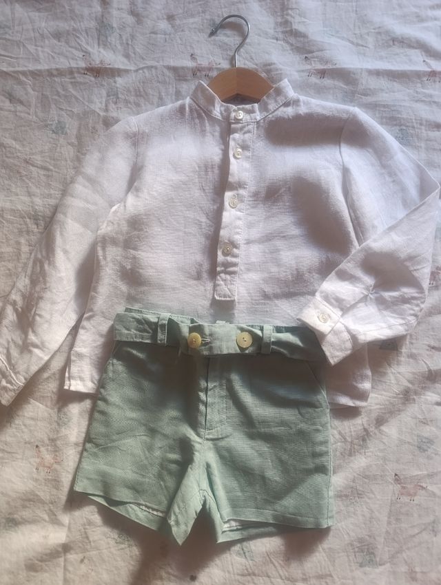 Conjunto vestir niño T4