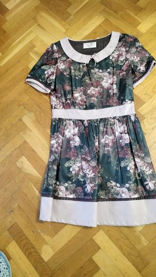 Vestido El Armario de Lulú floral verde