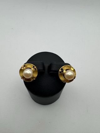 011-04-00364 PENDIENTES PERLAS ORO 18k