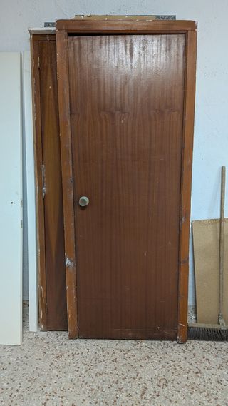 Puerta de paso madera