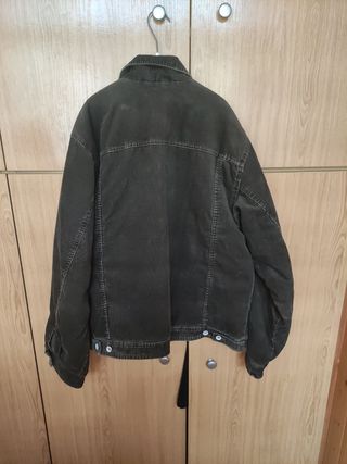 Chaqueta Corduroy Quiksilver Vintage 90s Marrón Ta