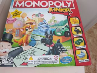 Monopoly Junior Mi Primer Monopoly Juego Mesa