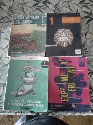 Libros 1º Bachillerato
