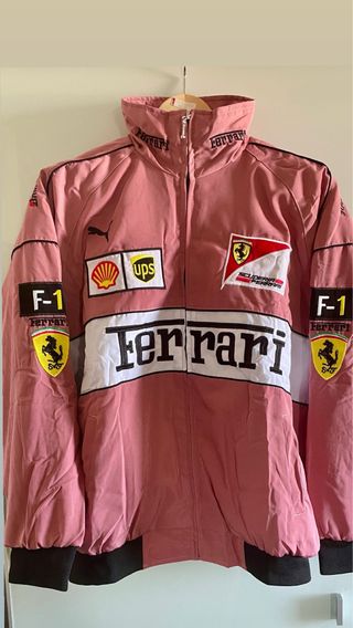 Chaqueta Ferrari F1 Streetwear Rosa
