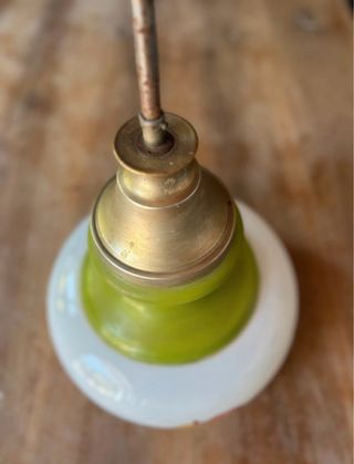 Lampadario Vintage Vetro con Frutta