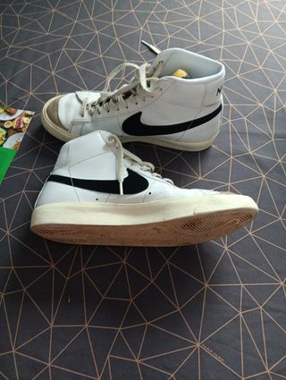 Nike Blazer Blancas y Negras