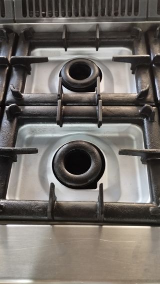 Cocina profesional 6 fuegos