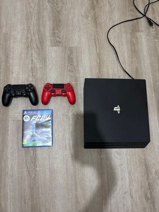 PS4 Pro + FC 24 + 2 Mandos