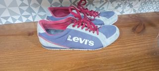 Zapatillas Levi's Talla 44 Azul/Gris