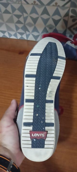 Zapatillas Levi's Talla 44 Azul/Gris