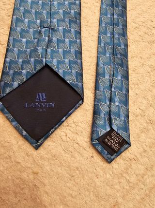 Corbata Lanvin Azul